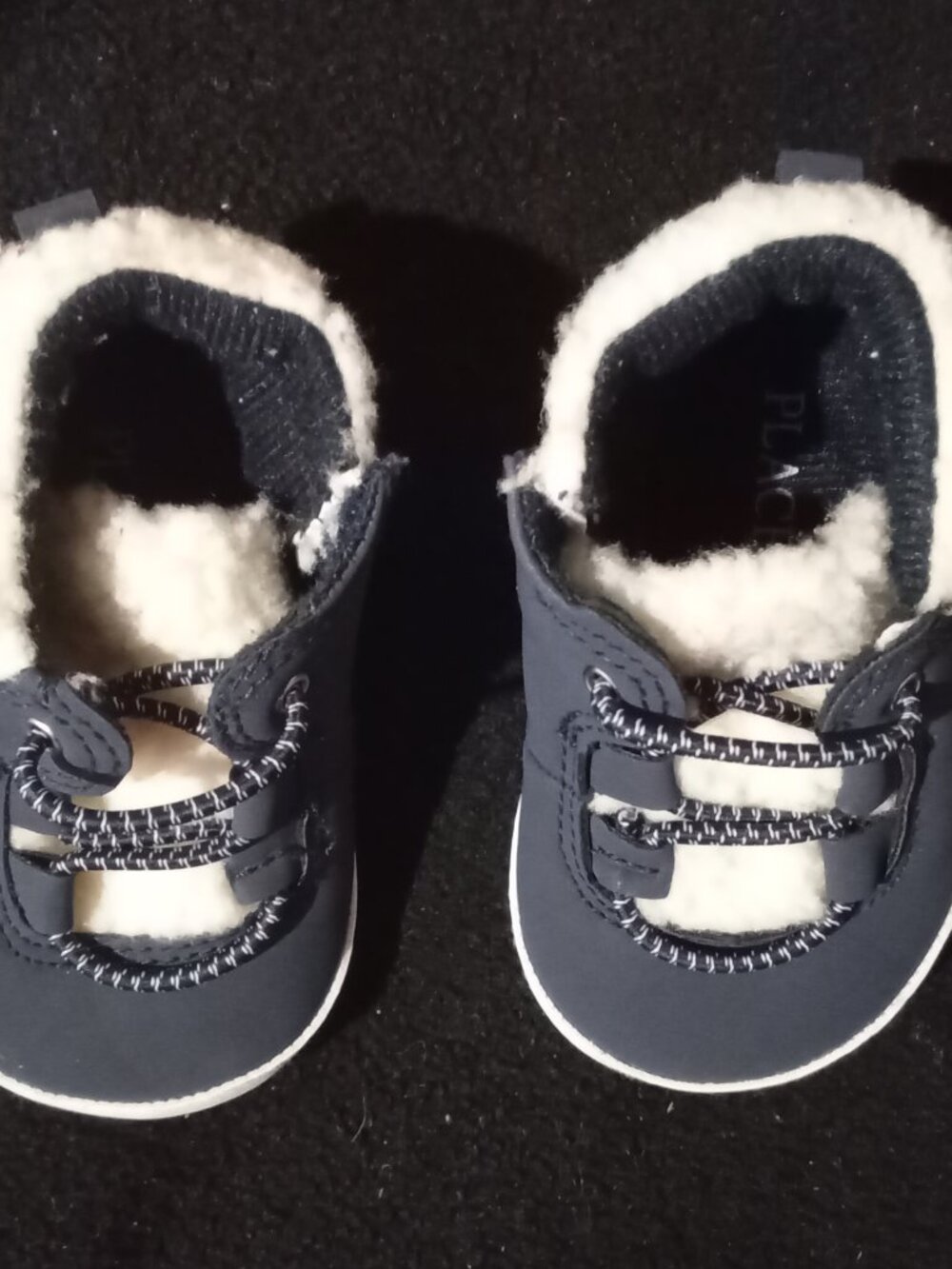 The Children's Place, Navy blue infant booties 6-12M